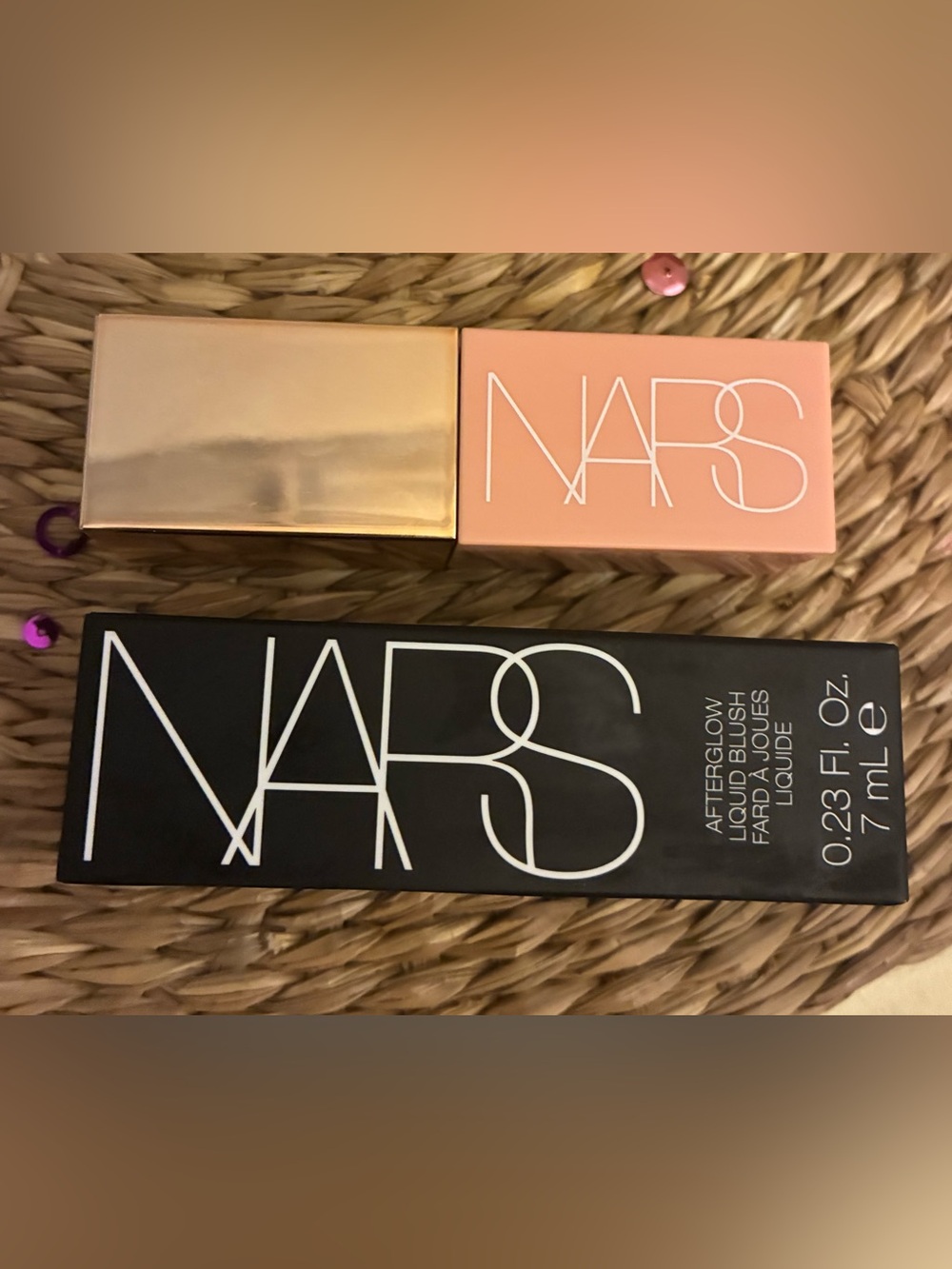 NARS Afterglow Liquid Blush Orgasm Rush Rosy Bronze 0.23 oz 7ml NEW